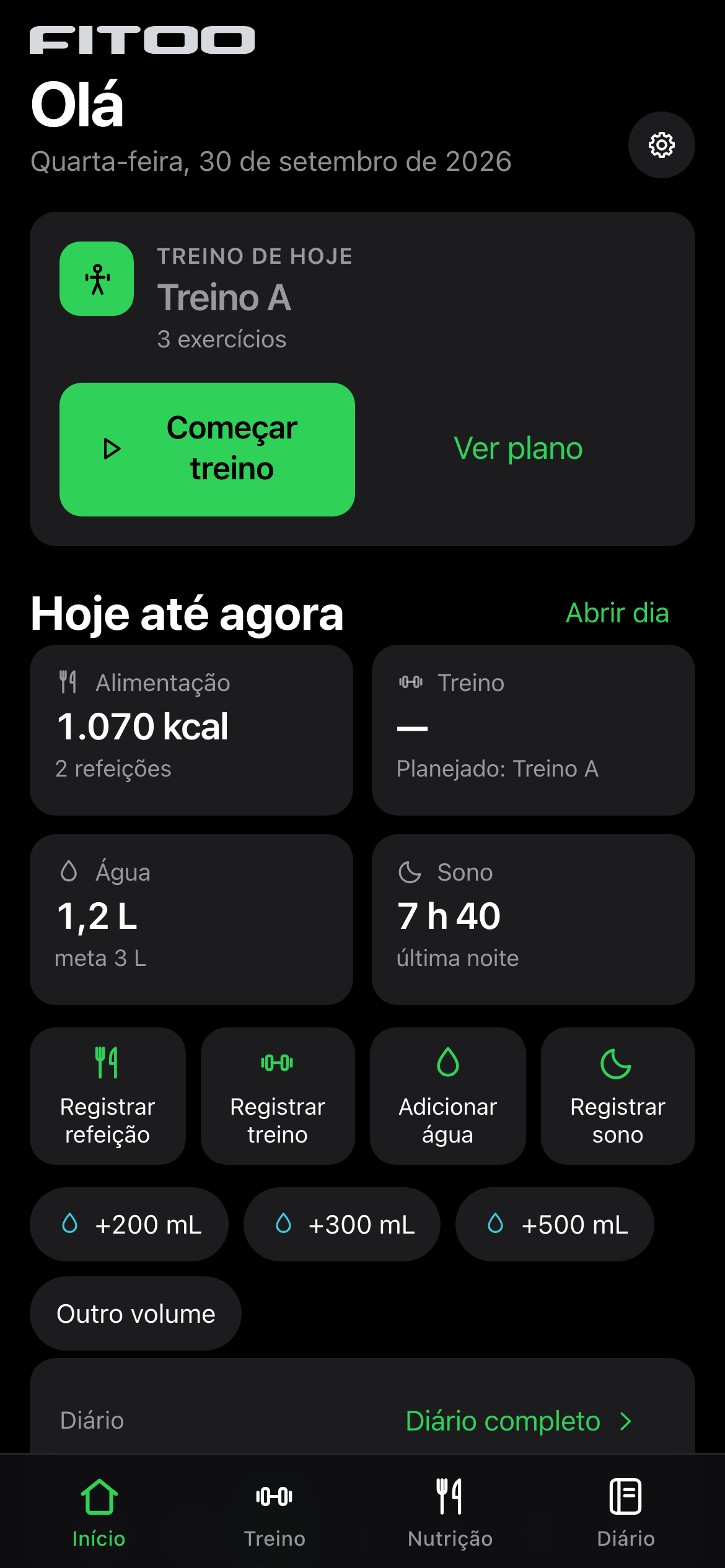 Fitoo (fork do openGym)